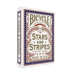 �o�C�V�N�� �X�^�[�Y���X�g���C�v�X �g�����v �J�[�h ��i Bicycle - Stars and Stripes