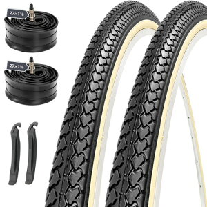 MOHEGIA 2�{�Z�b�g 27×1 3/8 ���]�� �^�C��: 27�C���` 37-630 �y���� �ϖ��� �X���ʋ� �A�[�o���o�C�N�A�}�}�`�����Ή� - �g�їp �����p�^�C�� �`���[�u �R���{�Z�b�g - �X�L���T�C�h