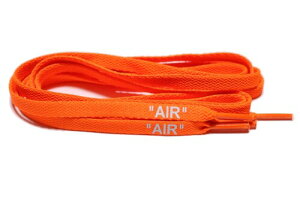 (HOOKEDON High performance Kicks) �V���[���[�XAIR �v�����g �t���b�g �V���[���[�X ���E1set 120cm 140cm 160cm �C�R �C�Ђ� ���R �X�j�[�J�[ �J�X�^�� �V���[�Y SHOELACES (�I�����W×�z���C�g, 160cm)