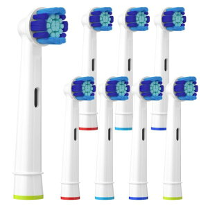 Voguish �I�[����B �p�� �d�����u���V �ւ��u���V Oral-B Braun�Ή� �݊��u���V 8�{ �����p���u���V�w�b�h �l�ߑւ��p Pro 7000/Pro 1000//3000/5000/8000/9600