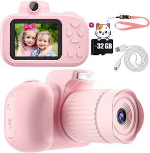 CIMELR LbYJ LbYJ gCJ 48MP 1080P HDrfIJ 2.4C`IPS/32GB[J[ht/USB[d/I[gtH[JX 4-9 ̎q j̎q fW^J  lC