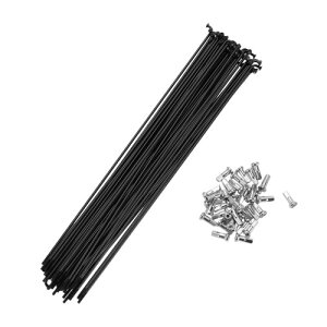 A ABSOPRO ���]�ԗp�X�|�[�N 14G 230MM �}�E���e���o�C�N�p�X�|�[�N �X�`�[�� �u���b�N 36�{