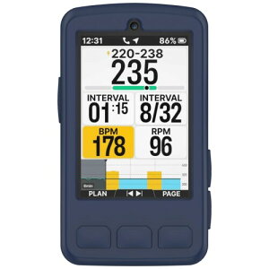 Wahoo ELEMNT BOLT V3 / BOLT3�Ή��V���R���J�o�[ ���]�ԃR���s���[�^�[�ی�P�[�X �J���t���\�t�g�V���R���� �T�C�N�����O�p Wahoo ELEMNT BOLT V3 / BOLT3�T�C�N���R���s���[�^�P�[�X (�u���[)