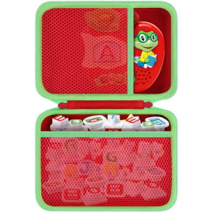 Lebakort���[�P�[�X�ƌ݊����̂��� LeapFrog Tad's Fridge �①�Ƀt�H�j�b�N�X ���C���^�[�Z�b�g�������� (���b�h+�O���[�� �P�[�X)