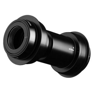 MORTOP Spinning Bottom Bracket with 24mm Crankset, Angular Contact Ceramic Bearings (BB386-black)