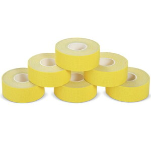 �e�[�s���O�e�[�v 6���� 2.5cm x 5m �L�l�V�I���W�[�e�[�v �L�l�V�I �e�[�v �ؓ��E�֐߂��T�|�[�g �ʋC�� �L�k������ ���ɋ���(�C�G���[)