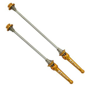 KCNC Z6 KQR Road Stainless Axle Hub Skewer, Gold, KQR-04-RD-G, SK2147