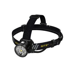 Nitecore HU60 USB �G���[�g LED �w�b�h�����v - 1600���[�����A���C�����X�R���g���[���t���i�p���[�o���N�͊܂܂�܂���j