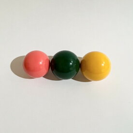 ヒューマニティ フェノール球 直径21.0mm 3色(ピンク・緑・黄) 3個入 精密球 ボール