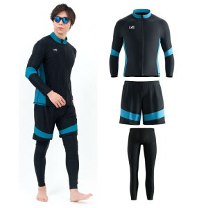 (WATER GAMES) ���b�V���K�[�h �����Y ���� �t���W�b�v �����Ή� ���b�V���K�[�h �I�[�o�[�T�C�Y ���O���΍� �������p (JP, �A���t�@�x�b�g, XL, 3�_�Z�b�gWGRG03�i�O���[��X�u���b�N�j)