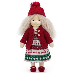 BlissfulPixie �E�H���h���t�l�` ����l�` Waldorf Doll - Allison 30cm �_�炩�� ���̎q ���킢�� �ʂ������ �q�������ɍœK�Ȑl�`