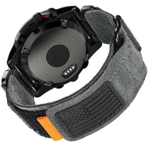 Hemsut �K�[�~���E�H�b�`���U�[�X�|�[�c�o���h F?nix 8 AMOLED 43mm / Fenix 7S/ 6S / 6S pro / 6S Pro Solar / 6S Sapphire / 5S / 5S plus / 5S Sapphire�ȂǗp �A�b�v�O���[�h���ꂽ�R�l�N�^ �K�[�~���̃N�C�b�N�t�B