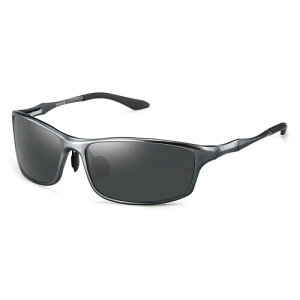 (SOXICK) �T���O���X�N���b�v�I�� �^�]�p �ϐF ���� �Ό��O���X �O�|���N���b�v�� ���y�� UV400 ���O���J�b�g ���錓�p �h���C�u �^�]�p �싅 ���]�� �����j���O �S���t (6688-gray)