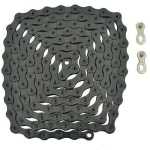 YBN 12 Speed Chain 126 Link With Power Lock, Black #ST1450