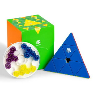 GAN Pyraminx, 60����, GAN�s���~���X, �X�e�b�J�[���X �iGES+�t���o�[�W�����j
