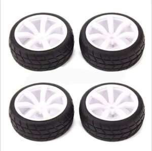 4pcs HOBBYPOWER RC 1:10 Sport Class ���[�V���O �^�C�� &�z�C�[������ �z�C�[���n�u(��)