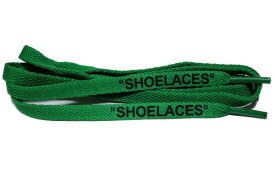 (BlackWorks) 新色 SHOELACES フラット シューレース 左右1set 8色 120cm 140cm 160cm 靴紐 靴ひも 平紐 替え紐 スニーカーカスタム (120cm, パイングリーン)