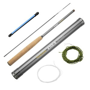 SeaQuest Silvery 9FT ETOVA 270CM Tenkara ROD tuwa ETOVA 9' qiangse