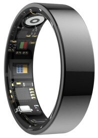スマートリング メンズ スマート指輪 レディーズ 健康指輪 Bluetooth指輪 体調管理 B-P/H-R/SP-O2飽和度/睡眠モニター 活動量計 歩数計 消費カロリー 走行距離 リモートカメラ ワイヤレス充電