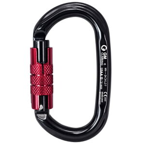 GM CLIMBING UIAA CE�F�� 24kN ���b�L���O�J���r�i �I�[�o���^ �q��@���̃A���~�� �o�R �N���C�~���O �r���C �A�[�{���X�g �c���[�N���C�~���O 3��ރ��b�N���� �I�[�g���b�N 1����