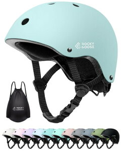 Rocky Goose �A�W�A��p ���]�� �w�����b�g �q�� ���]�ԃw�����b�g �q�ǂ��p �w�����b�g ���]�� ���[�f�B�Y CPSC�K�i ASTM�K�i 2�Z�b�g�Ռ��z�����C�i�[ 3in1�S���ʕی� ����\ �ʊw �X�P�[�g