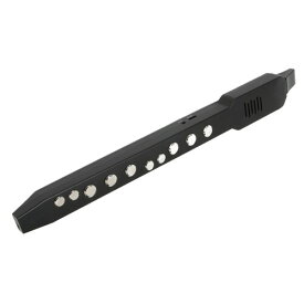 Vbestlife デジタル管楽器 ミニ電子管楽器セット 12伴奏付き 10音色 MIDI接続 充電式風笛 子供用 (黒)