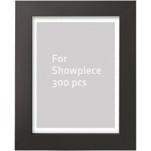 �s���g�[(Pintoo)���Ђ̃p�Y����p 300�s�[�X�Ή� �p�Y���t���[�� (31X38cm) �v���X�`�b�N�� �A�N�����ƌ����Ȃ� �_�[�N�u���E�� (W1023)