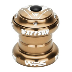 WFS NV.58 1-1/8�C���` �X���b�h���X�o�C�N�w�b�h�Z�b�g - CNC���� �V�[���h�x�A�����O 34mm�w�b�h�`���[�u�p �g�b�v�L���b�v�ƃX�^�[�i�b�g�t�� ���������B