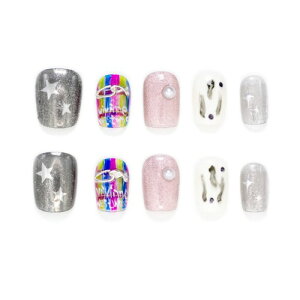 Kokowomite Nails lC`bv V[g XNI[o   sN X^[Y ؍ ins Zߕt lC3DfUC [{bNXt 10