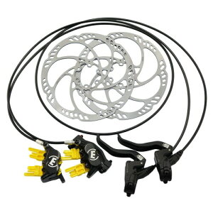 Magura MT5 4-Piston Post Mount Hydraulic Disc Brake Set w/ 180mm Rotors (F+R), MG2555