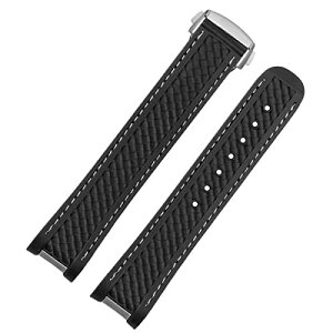 (AIYIRUO) voh 20mm OMEGAxg vxgSEAMASTER IKxg VR o[xgh DobN xg rvxg Xgbv OMEGA SEAMASTERV[}X^[ Planet oceanmɑ