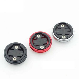 Celtics Bike Fixed Stem Top Cap Headset Cap Computer Mount For GARMIN Edge Computer GPS Holder Black 1 pcs