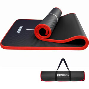 PROIRON ���� �X�g���b�` �}�b�g �s���e�B�X�}�b�g 10mm 15mm �����x NBR(�j�g�����S��) �G�N�T�T�C�Y �t�B�b�g�l�X & �g���[�j���O���� �����^�їp�X�g���b�v�t�� (���Ɛ� 15mm)