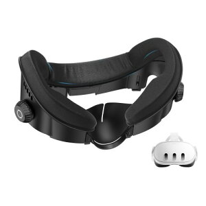 AMVR Meta Quest3 �Ή� �t�F�C�X�N�b�V���� �A�C�X�V���N�ʋC�p�b�h ����\ ���R��y�� VR �A�N�Z�T���[