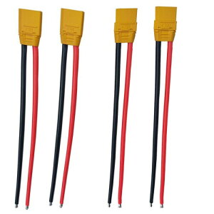 Maihuijia 2�y�A 15 cm Amass XT30 XT60H XT90 H�I�X���X�R�l�N�^�A�_�v�^�P�[�u���A15 cm�V���J�Q���P�[�u���t�� (XT90H)