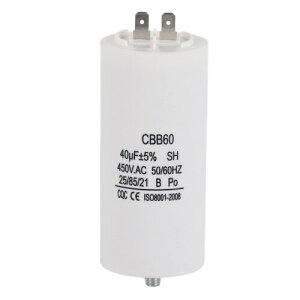 CBB60 450V 40uf �R���f���T ����@ �����|���v ������ ���≏ �ߓd���ی� AC���[�^�[ �K�� 50 60Hz �①�� ����@���i �����p �E�H�[�^�[�|���v�R���f���T�[