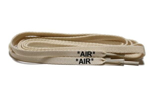 (HOOKEDON High performance Kicks) �V���[���[�XAIR �v�����g �t���b�g �V���[���[�X ���E1set 120cm 140cm 160cm �C�R �C�Ђ� ���R �X�j�[�J�[ �J�X�^�� �V���[�Y SHOELACES (�x�[�W��×�u���b�N, 140cm)