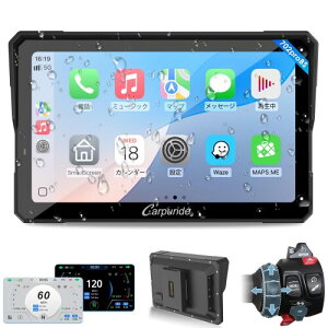 Carpuride oCNir X}[gj^[ Rg[[͂ł B/MWԗ֐ł fBXvCI[fBI CX AhChirCarplay Android Auto |[^u J[vC Blueto
