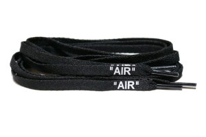 (HOOKEDON High performance Kicks) �V���[���[�XAIR �v�����g �t���b�g �V���[���[�X ���E1set 120cm 140cm 160cm �C�R �C�Ђ� ���R �X�j�[�J�[ �J�X�^�� �V���[�Y SHOELACES (�u���b�N×�z���C�g, 160cm)