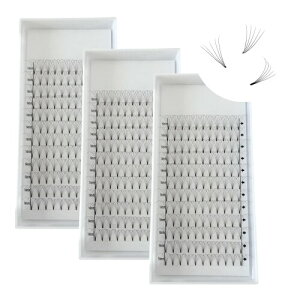 ܂GNXe 3 5D{[܂ C DJ[ 0.07 0.10mm12 5{ }cGN܂ i` lC 3 Trays Short Stem 5D eyelashes extension (C-0.07mm, 13mmx3)