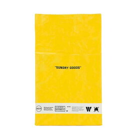 WEEKEND(ER) タイベッククールペーパータイプバッグ TY COOL PAPER TYPE BAG"SUNDRY GOODS" 7850403 (イエロー)