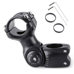 Azarxis ] Xe 25.4mm/31.8mm ±60° Nv nhXe A~6061 90mm/110mm/120mm/130mm [hoCN }EeoCN NXoCN MBT BMX (25.4 x 90mm)