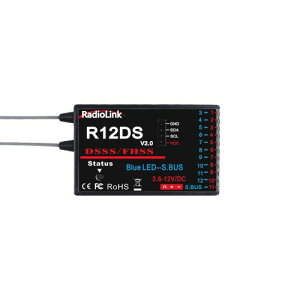 Radiolink R12DS M@2.4GHz RC 12`lSBUS/PWMM@A4000MARCs@^J[^}`[^[pARadiolink AT9/AT9S/AT9S Pro/AT10II/AT10M@K