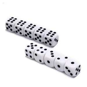 YAARUJEE �_�C�X �T�C�R�� 25mm 10���� �� 6�� �傫�� ��������