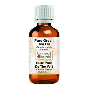 Greenwood Essential �s���A�O���[���e�B�[�I�C�� (Camellia sinensis) �R�[���h�v���X 15ml (0.50�I���X)