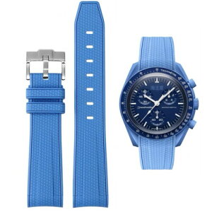 20mm ���v�o���h for Omega X Swatch MoonSwatch �I���K�ƃX�E�H�b�`�o���h �S���o���h �I���K Speedmaster �����b�N�X�A�Z�C�R�[ SEIKO�p 20mm �V���R���x���g �h���h�� �r���v�x���g
