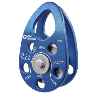 GM CLIMBING CE UIAA�F�� 30kN �}�C�N���v�[���[ ���o�C���T�C�h �v���[�g �N���C�~���O�v�[���[ 12mm���[�v�K�� �{�[���x�A�����O �o�R �N���C�~���O �A�[�{���X�g �c���[�N���C�~���O ���� ��