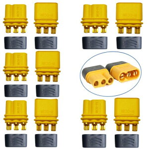 Maihuijia 5�� Amass MR 30 MR 60�I�X���X�R�l�N�^�v���O2 mm���b�L�R�l�N�^�V�[�X�t��RC���`�E���d�r�iMR30�j