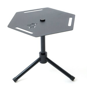 FAL.CO HEXSIDE TABLE �t�@���R �w�L�T�C�h�e�[�u�� �A���~�j�E�� �L�����v �A�E�g�h�A �T�C�h�e�[�u�� �܂��� �y�� �ω׏d30kg ��O�t�F�X �n�C�L���O �s�N�j�b�N