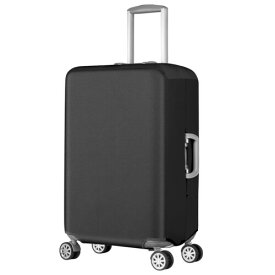 (タビトラ) スーツケースカバー キャリーケースカバー 保護カバー 撥水加工 キズ防止 汚れ防止 防塵 旅行 出張 耐久性 カバー ブラック XL